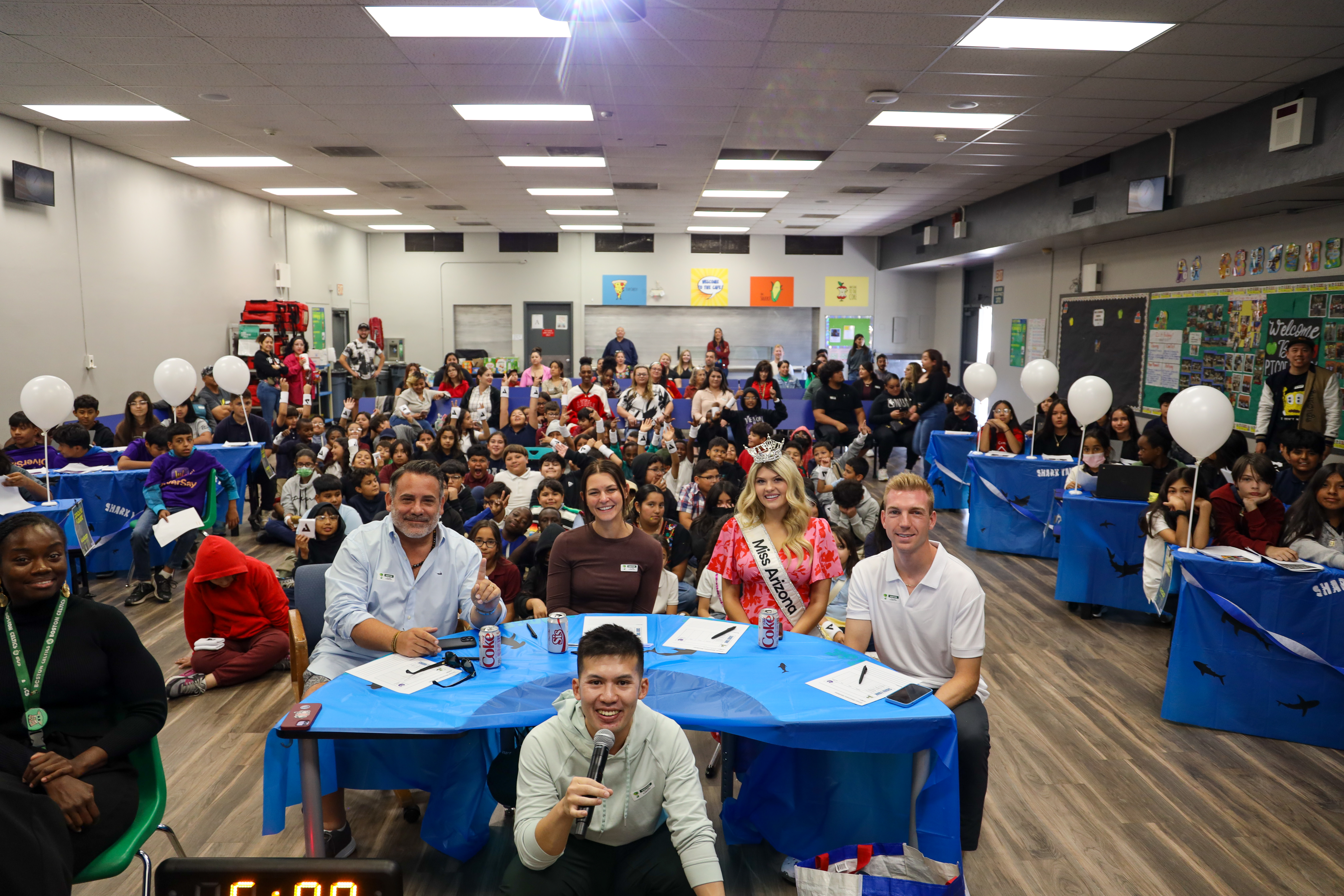Students and mentors together at a past HYGT gathering